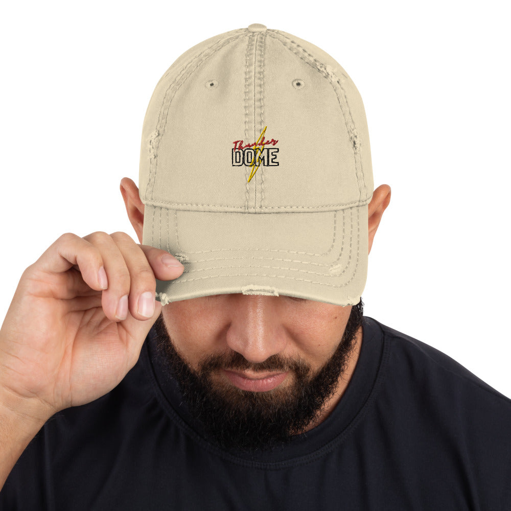 ThunderDOME Thunderbolt Distressed Dad Hat