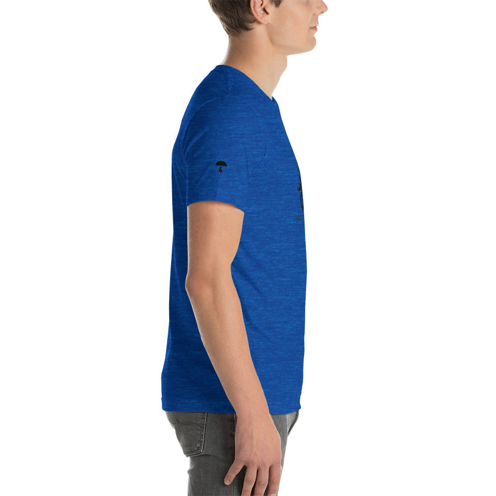 TD Pixelated Sportbike Black Font Short-Sleeve Unisex T-Shirt