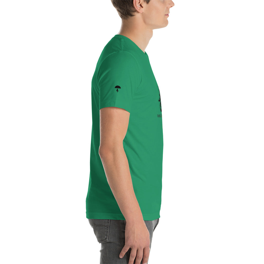 TD Pixelated Sportbike Black Font Short-Sleeve Unisex T-Shirt