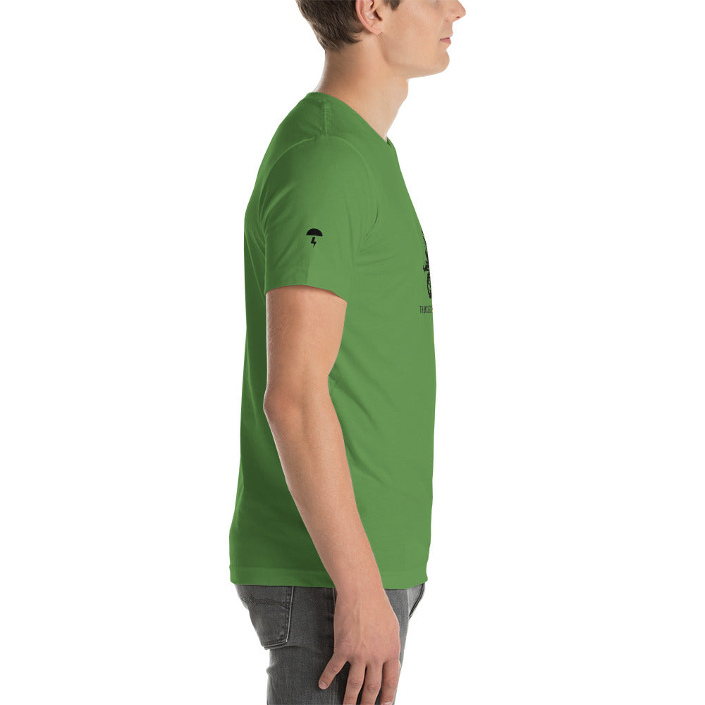 TD Pixelated Sportbike Black Font Short-Sleeve Unisex T-Shirt