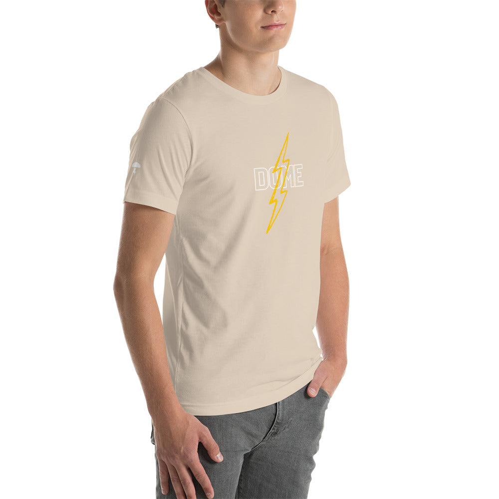DOME Thunderbolt (White Font) Short-Sleeve Unisex T-Shirt