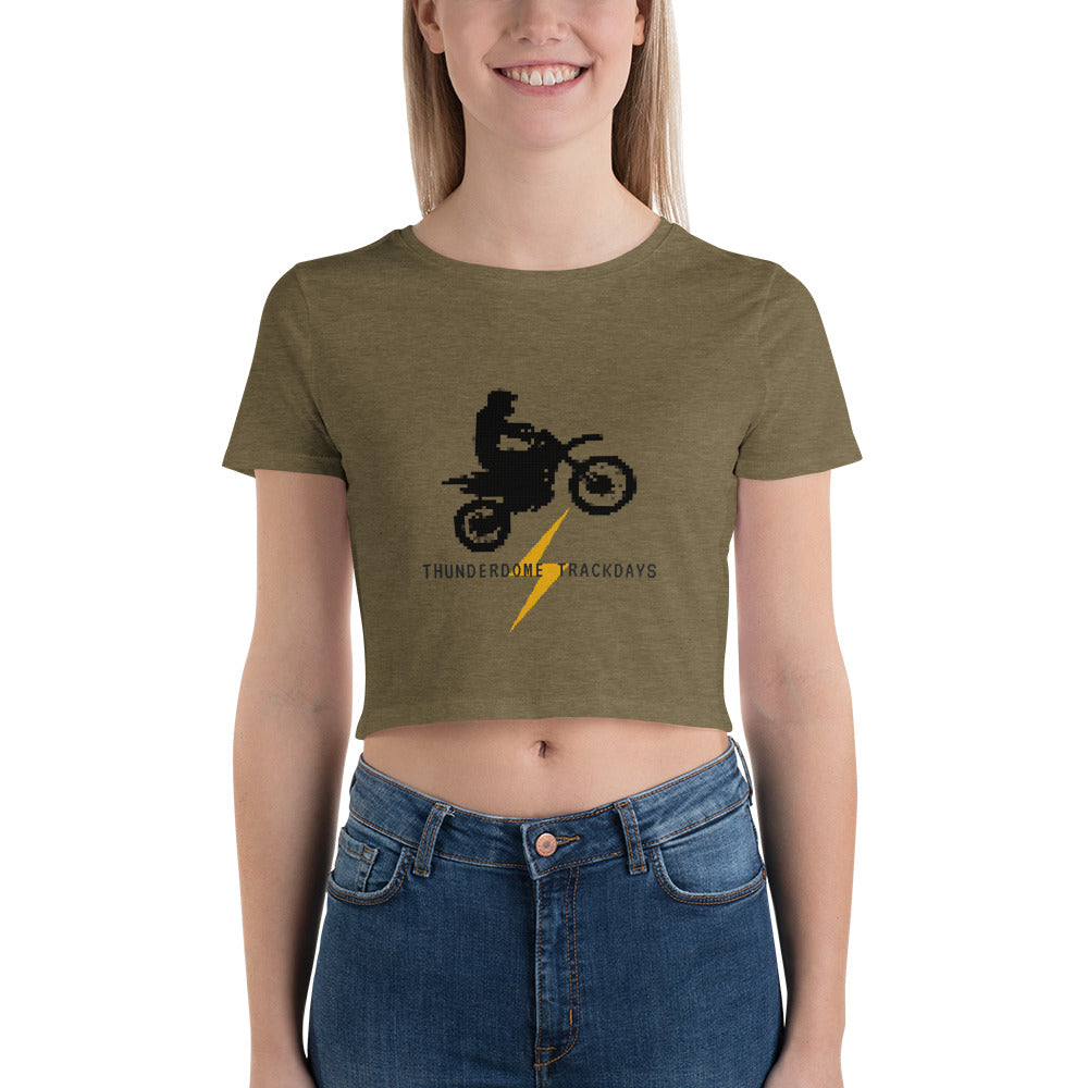TD Pixelated Supermoto Women’s Crop Tee