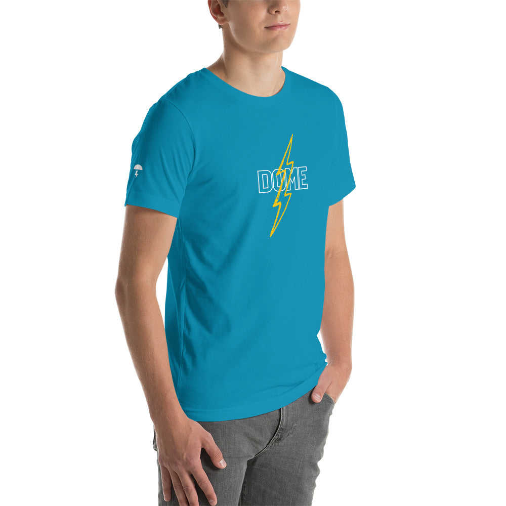 DOME Thunderbolt (White Font) Short-Sleeve Unisex T-Shirt