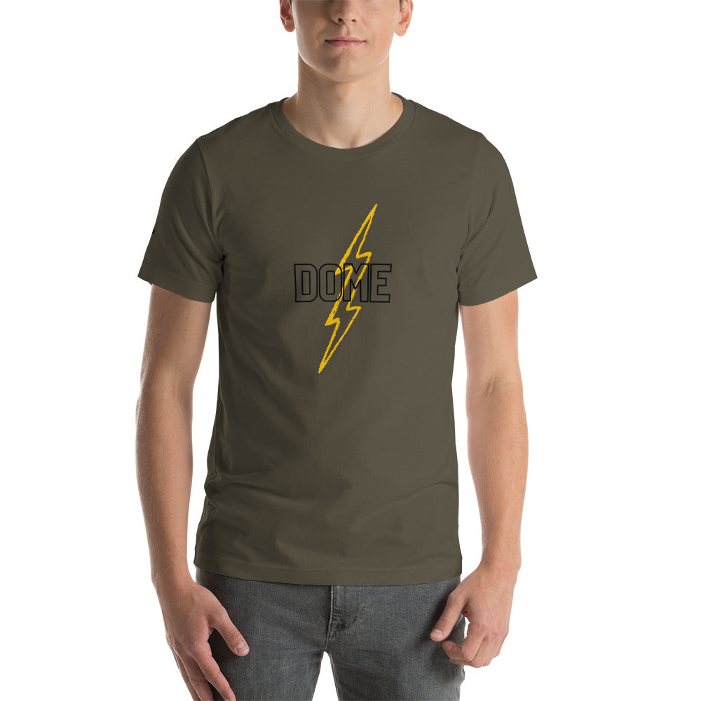 DOME Thunderbolt (Black Font) Short-Sleeve Unisex T-Shirt