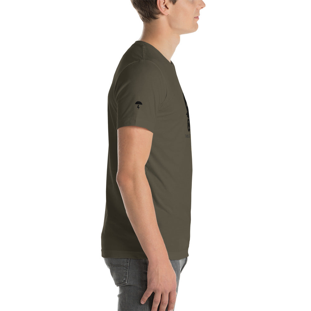 TD Pixelated Supermoto Black Font Short-Sleeve Unisex T-Shirt