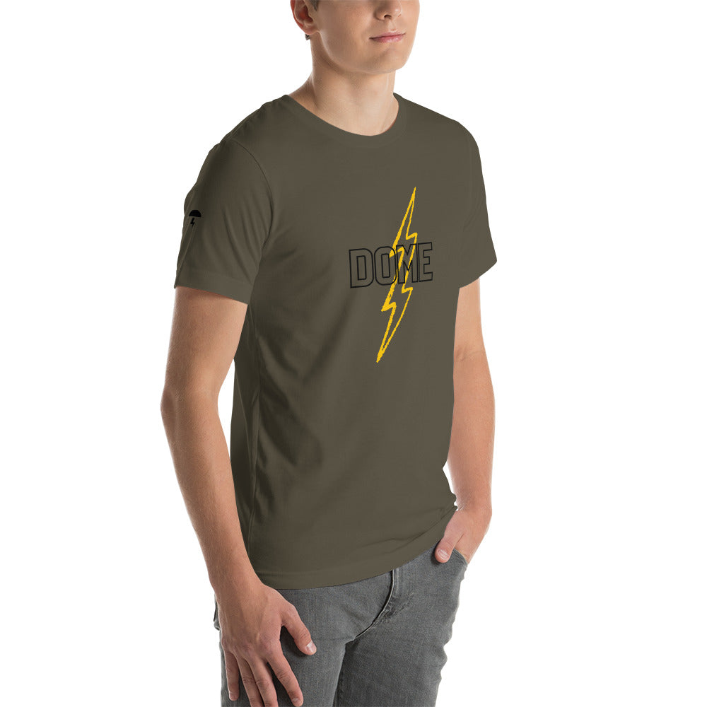 DOME Thunderbolt (Black Font) Short-Sleeve Unisex T-Shirt