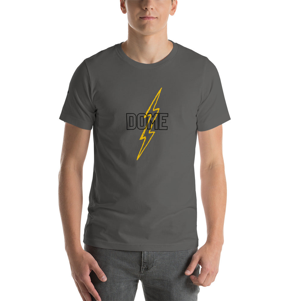 DOME Thunderbolt (Black Font) Short-Sleeve Unisex T-Shirt