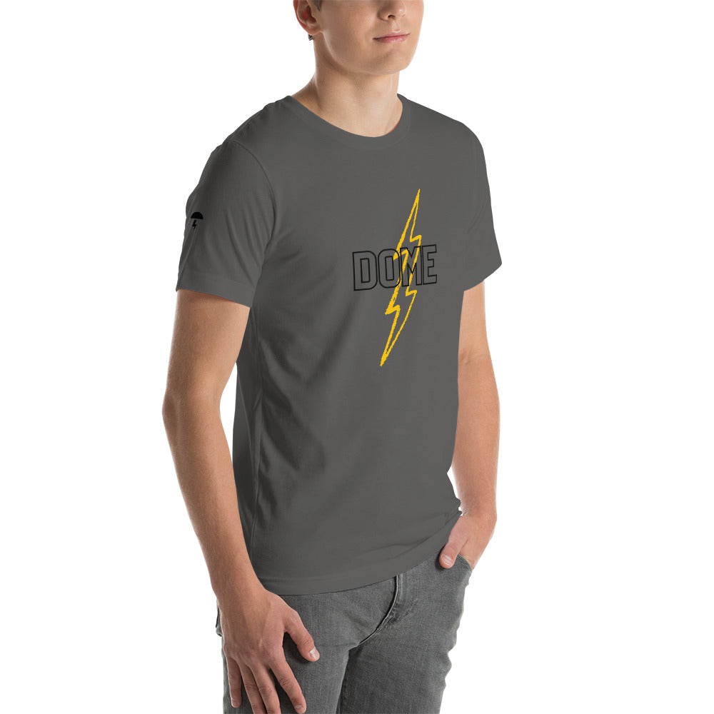 DOME Thunderbolt (Black Font) Short-Sleeve Unisex T-Shirt