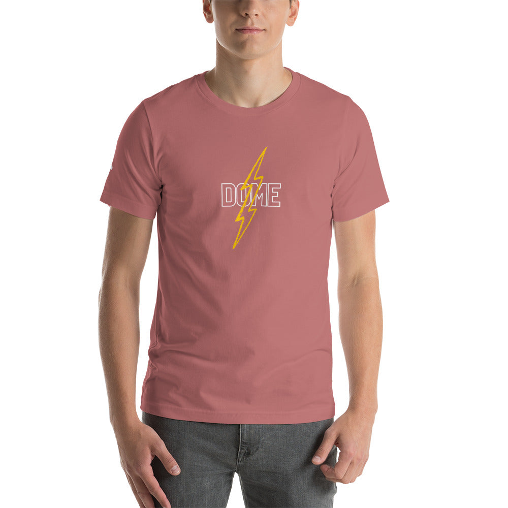 DOME Thunderbolt (White Font) Short-Sleeve Unisex T-Shirt