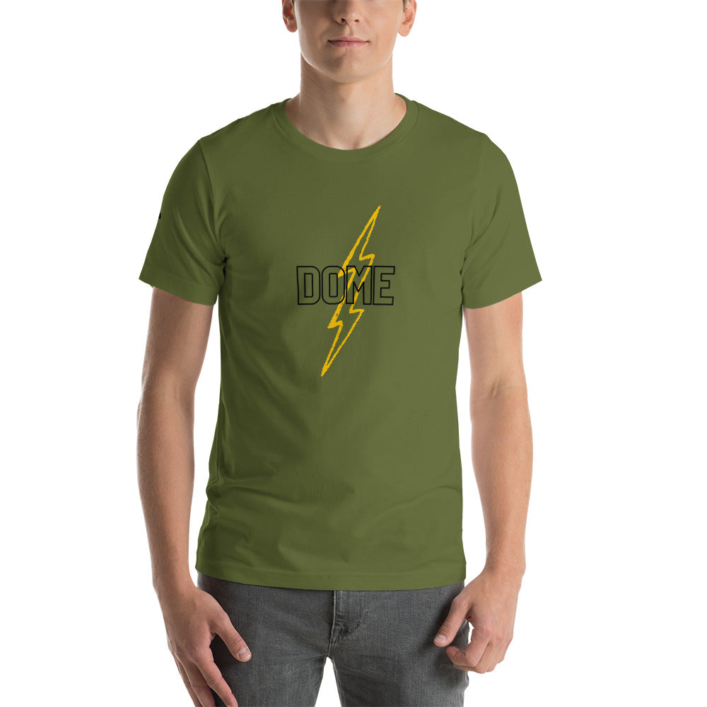 DOME Thunderbolt (Black Font) Short-Sleeve Unisex T-Shirt